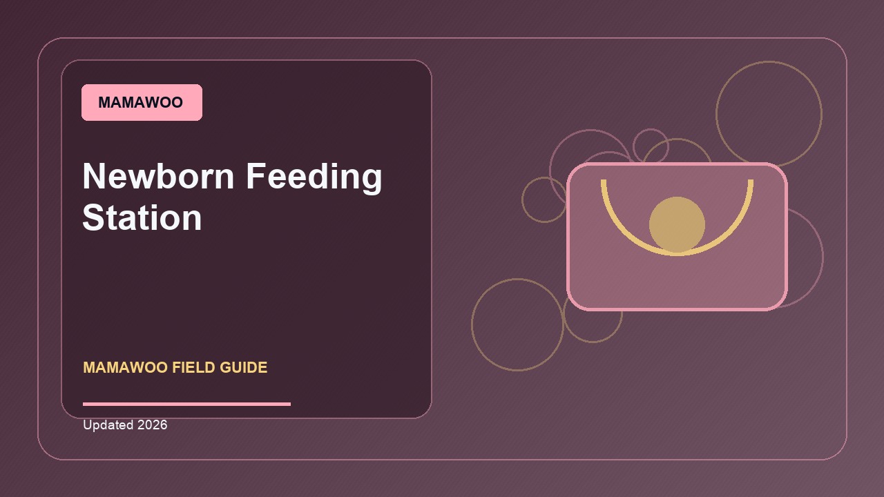 Newborn Feeding Station: A Practical 2026 Buying Guide