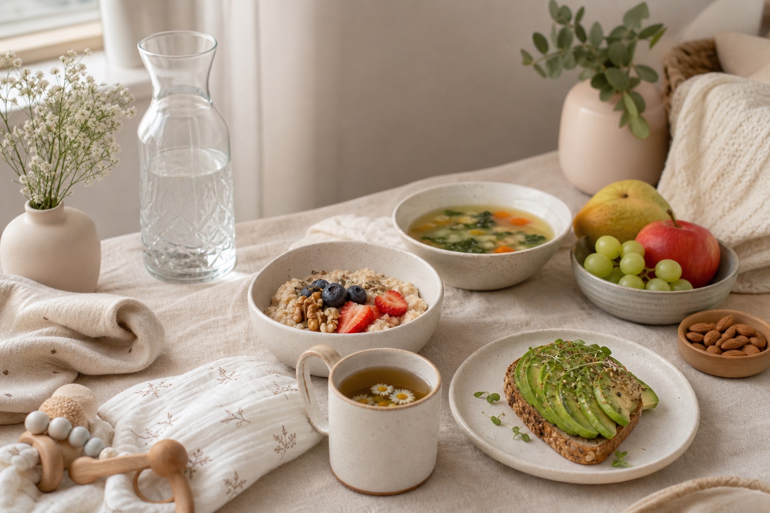 Postpartum Nutrition: What New Moms Actually Need to Eat